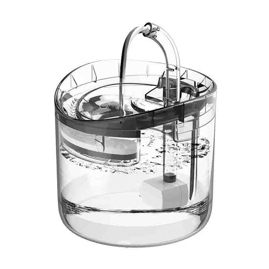 Automatic water purification device for dogs