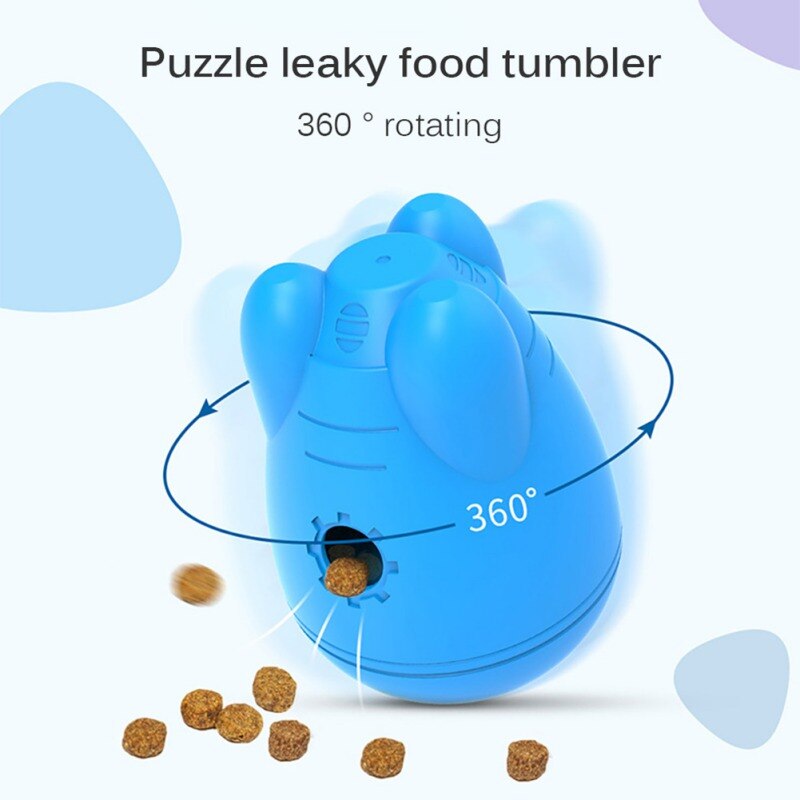 Funny Dog Toys Leakage Food Cat Toy Food Dispenser For Dogs improve intelligence Pet Toy Playing Training Pet Supplies-3